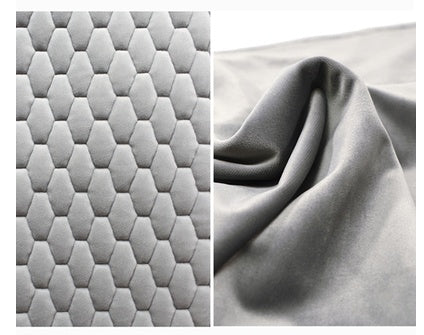 Premium Grey Silk Velvet Pillow