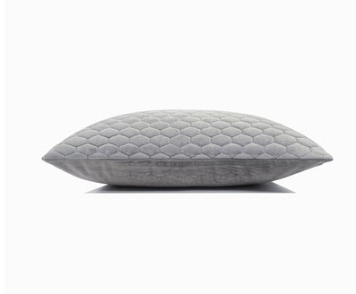 Premium Grey Silk Velvet Pillow