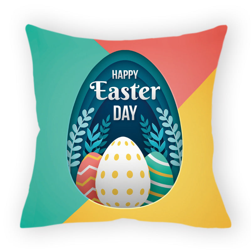 Easter Pillow Cover Sofa Cushion Cushion Cover
