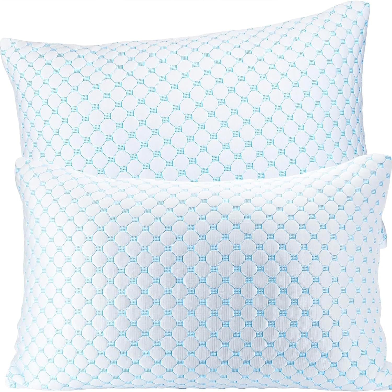 Memory Foam Ice Silk Cool Feeling Memory Crushed Sponge Pillow